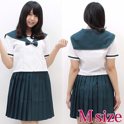国際高校のセーラー服（夏服）　Ｍ
