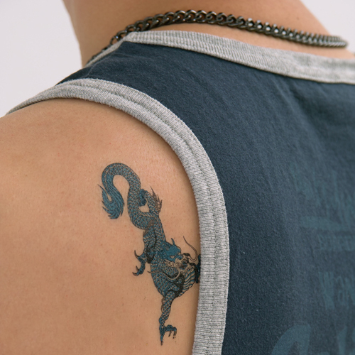 タトゥーシール 雷龍