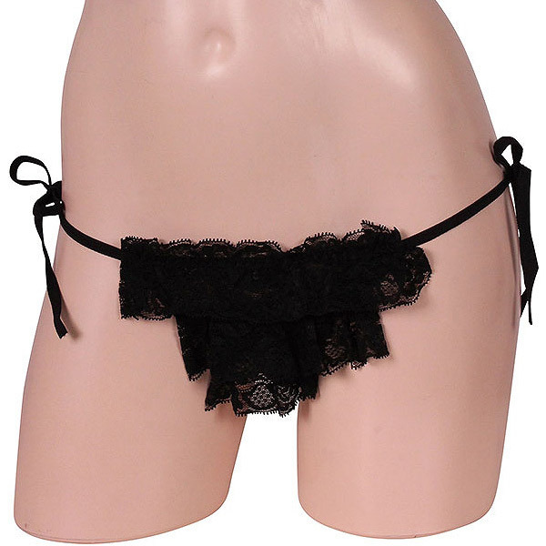 女の子らしさ最高潮ローターポケット付きサイドリボンショーツ