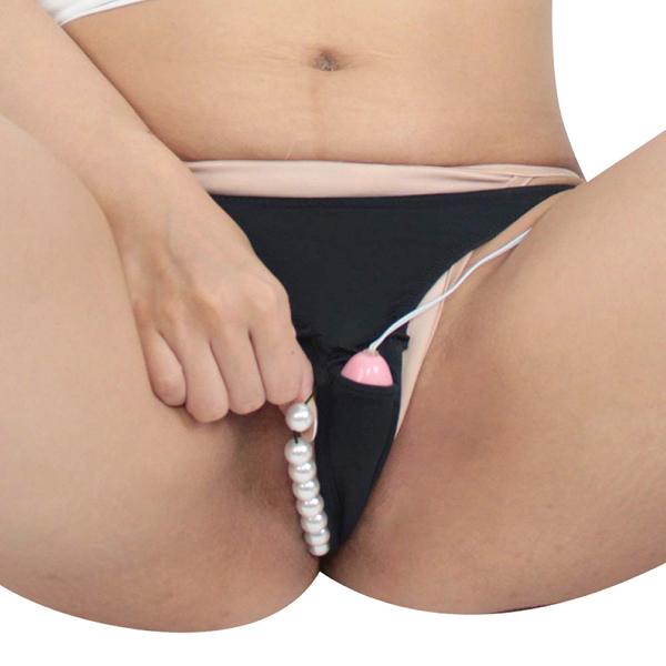 2wayストレッチ玉&ローターポケット付きGスト ホワイト