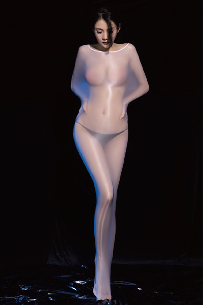 グレース セクシースリーピングバッグフルボディストッキング ホワイト