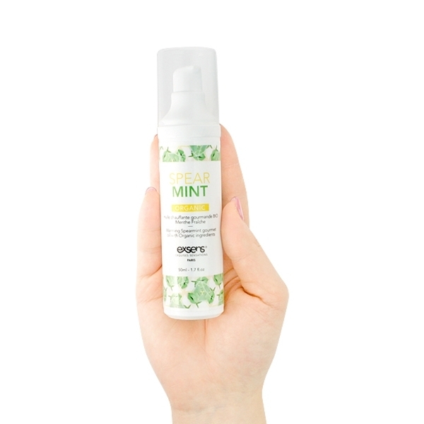 <exsens>エクスセンス オーガニックグルメマッサージオイル 50ml (スペアミント)
