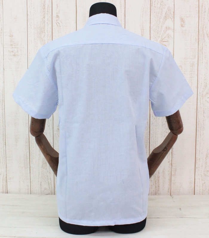 半袖シャツ単品 サックス BIG