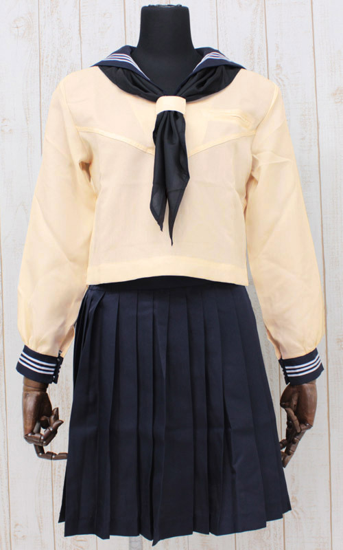 大學付属高等学校のセーラー服(冬服) BIG