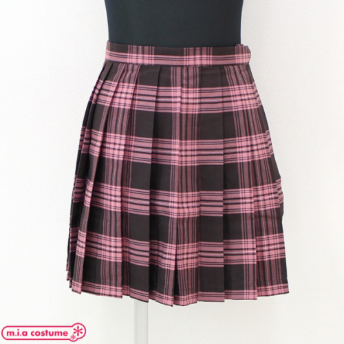 �|�P�b�g�t���̃`�F�b�N���v���[�c�X�J�[�g�P�i�@�s���N�~�u���E���@�l�T�C�Y