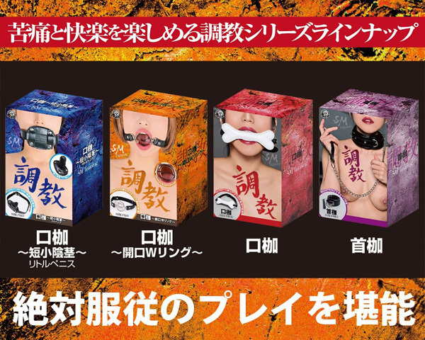 調教 (口枷 開口Wリング)