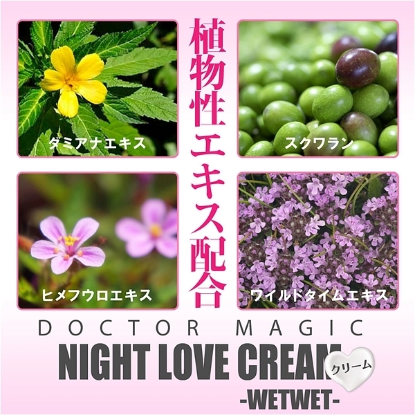 DOCTOR MAGIC NIGHT LOVE クリーム WETWET 20g