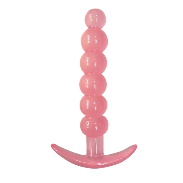 ロングアナルプラグ「シックスピンク」