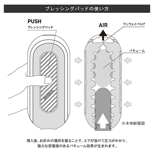 TENGA FLIP 0 GRAVITY (エレクトロニックバイブレーション ブラック)