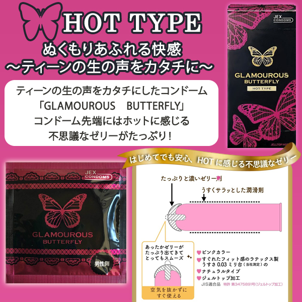 コンドーム2箱セット【ホット】