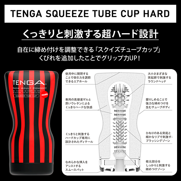 TENGA スクイズチューブカップ 3点セット