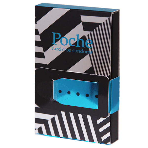 カードケースコンドーム ポシェ (4個入り)