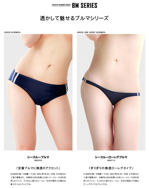シースルーローレグブルマ (BM010)