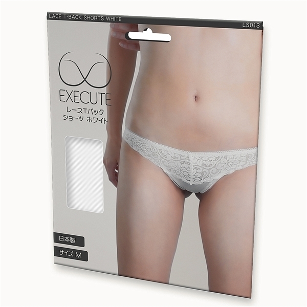 レースTバックショーツ (ホワイト)