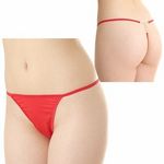 バックジュエリーショーツ レッド(下着) バックジュエリーショーツ レッド