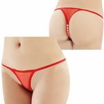 アダルトパールレッドショーツ(下着) アダルトパールレッドショーツ