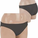 ユニセックス ウェット生地ストレッチフルバック ブラック(下着) ユニセックス ウェット生地ストレッチフルバック ブラック