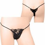 フラワーレースくい込みマイクロTバック(下着) フラワーレースくい込みマイクロTバック