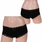 おしゃれ磨きの第一歩ローライズピップアップショーツ ブラック(下着) おしゃれ磨きの第一歩ローライズピップアップショーツ ブラック