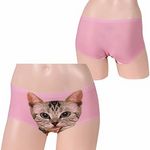 キャットプリントローライズボクサー ピンク(下着) キャットプリントローライズボクサー ピンク