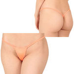 ネオンマイクロTバック オレンジ(下着) ネオンマイクロTバック オレンジ