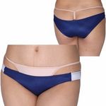 光沢ストレッチスーパーローライズブルマ ネイビー(下着) 光沢ストレッチスーパーローライズブルマ ネイビー