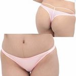 スケスケシースルーTバック ピンク(下着) スケスケシースルーTバック ピンク