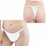 2wayストレッチフロントレースTバック ホワイト(下着) 2wayストレッチフロントレースTバック ホワイト