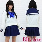 商品入荷待ち 青いリボンのセーラー服(冬服) BIG(衣装・コスチューム)